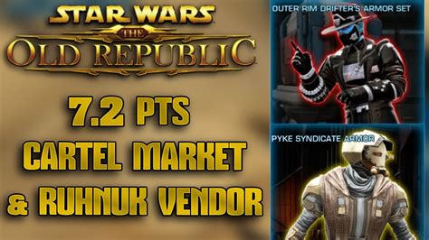 what items are exclusive to cartel market rep vendors
